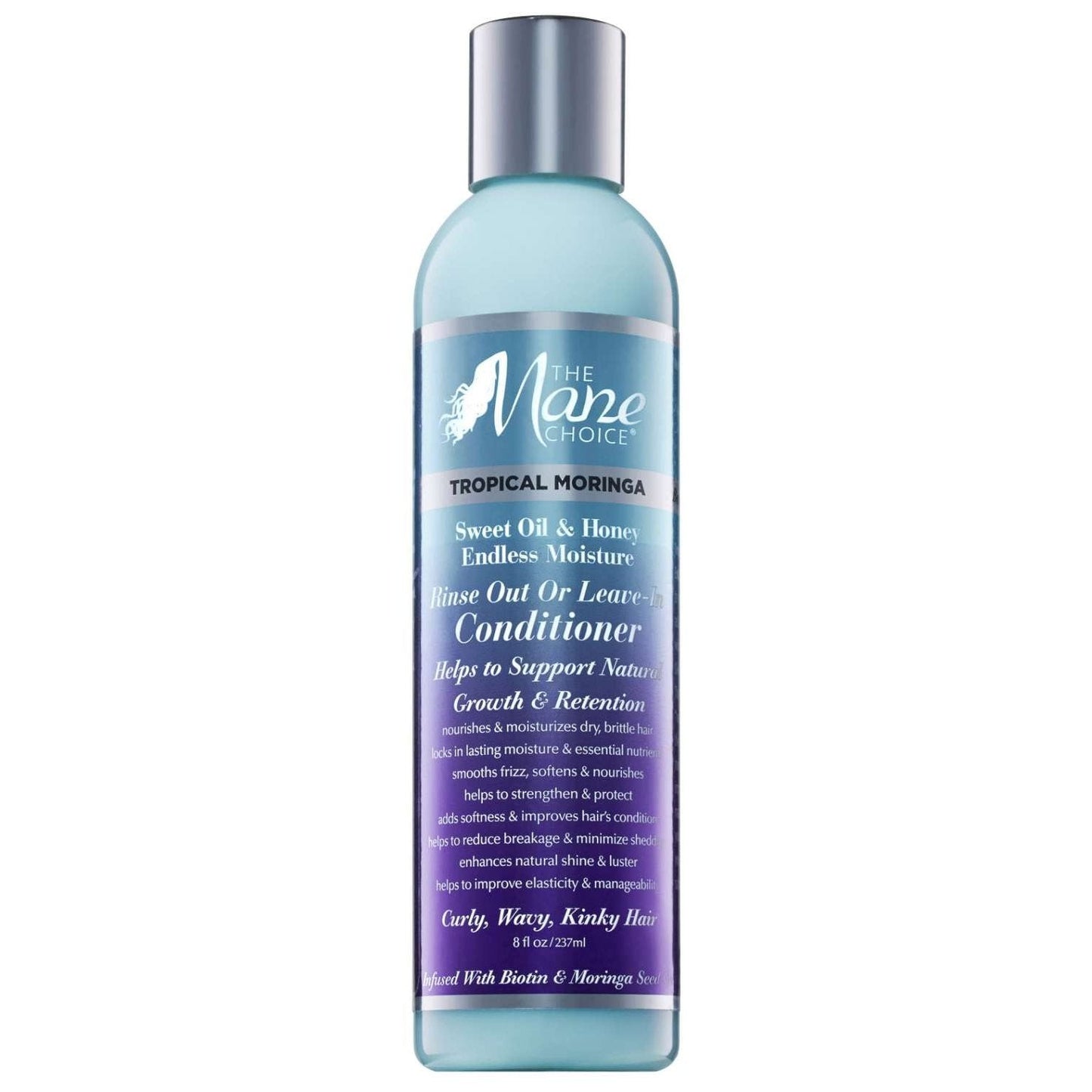 The Mane Choice Tropical Moringa Sweet Oils Leave-In Conditioner 8 Oz
