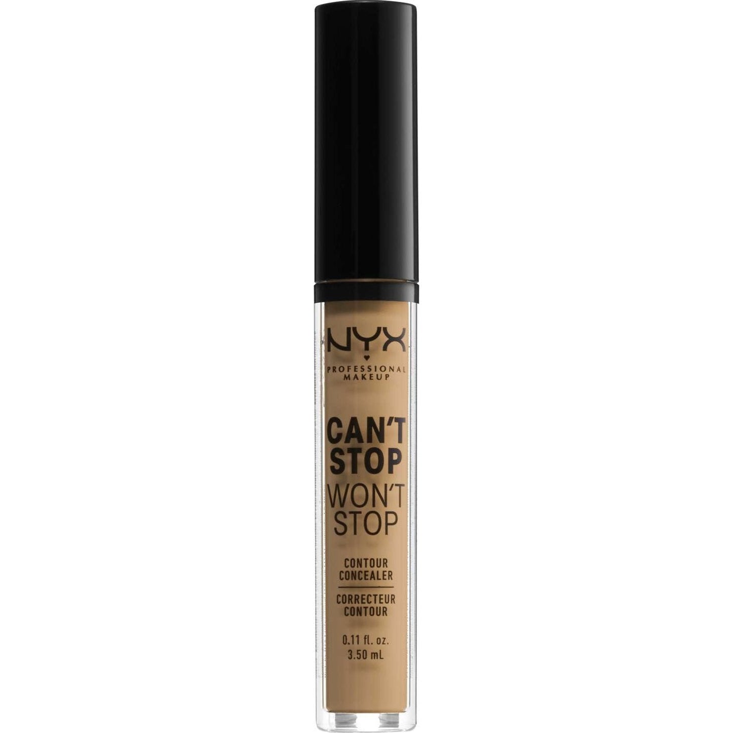 NYX Cant Stop Wont Stop Contour Concealer 11 - Beige 0.11 Fl Oz