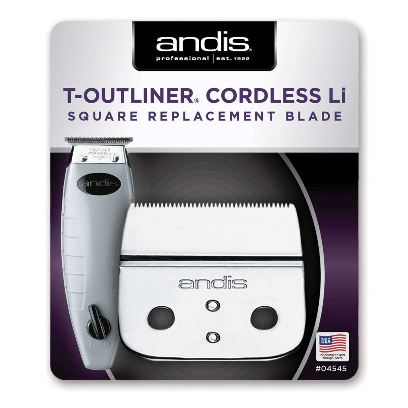Andis Replacement Square Blade For Cordless T-Outliner Andis Replacement Square Blade For Cordless T-Outliner