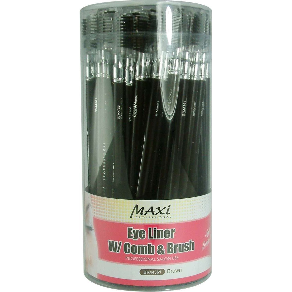 Brittny Eyeliner W Comb Brush Brown
