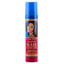 Jerome Russell Tempry Hair Color Blue Black